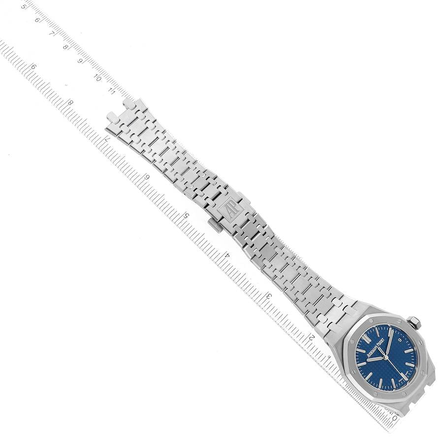 Audemars Piguet Royal Oak Steel Blue Dial Mens Watch
