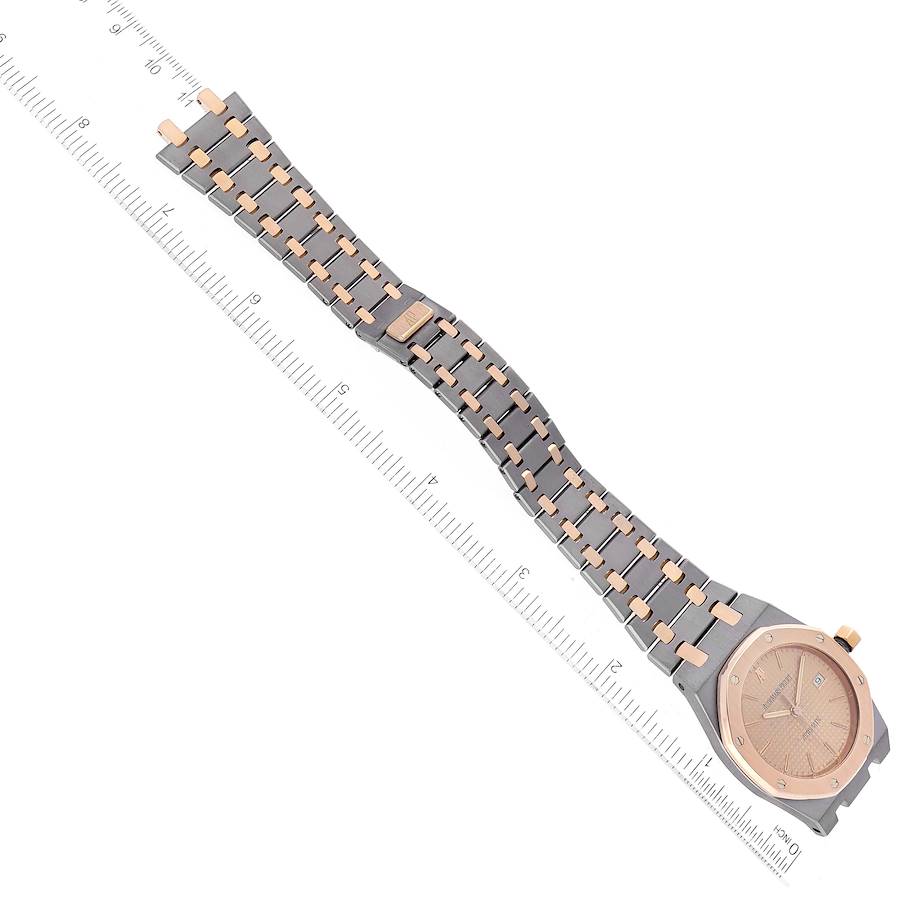Audemars Piguet Royal Oak Tantalum Rose Gold Mens Watch