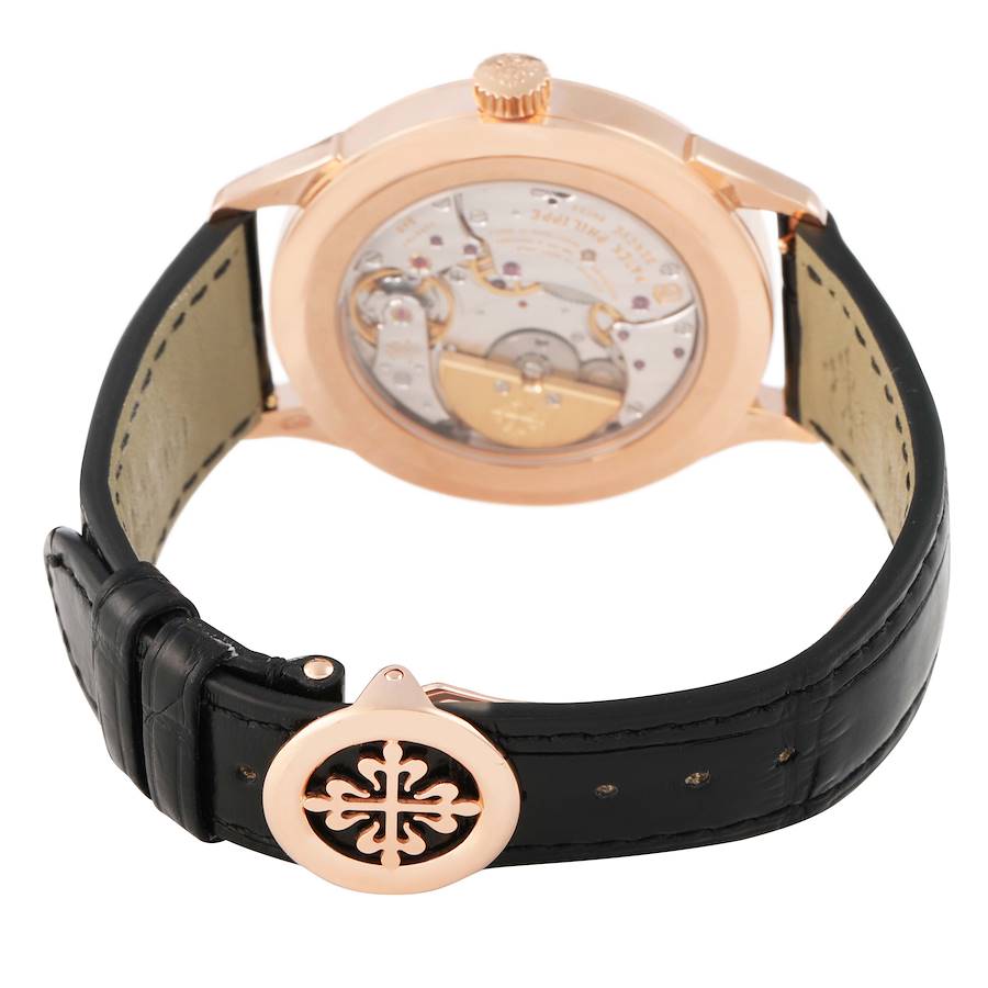 Patek Philippe World Time Complications Rose Gold Mens Watch