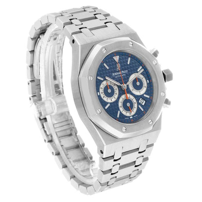 Audemars Piguet Royal Oak 39mm Blue Dial Steel Mens Watch