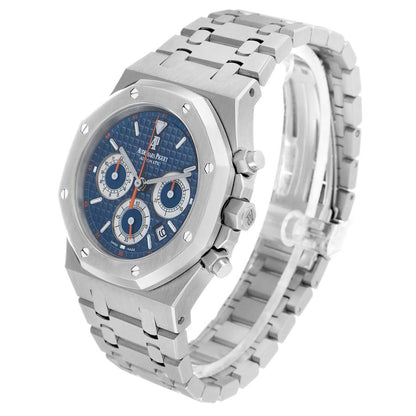 Audemars Piguet Royal Oak 39mm Blue Dial Steel Mens Watch