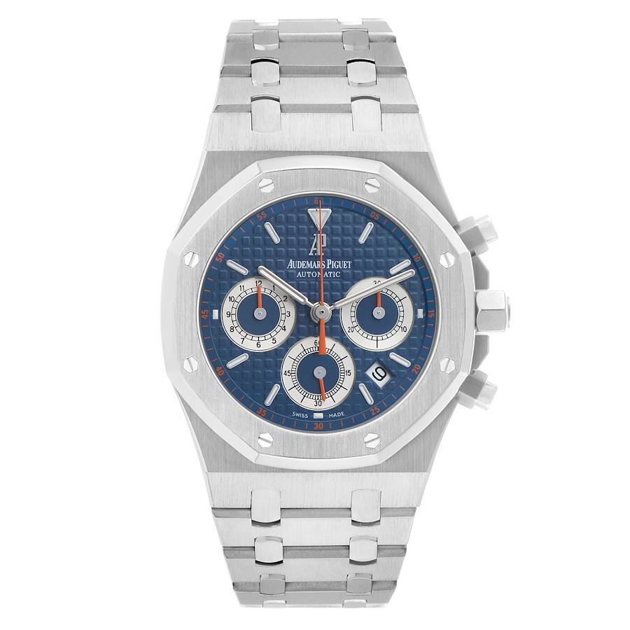 Audemars Piguet Royal Oak 39mm Blue Dial Steel Mens Watch