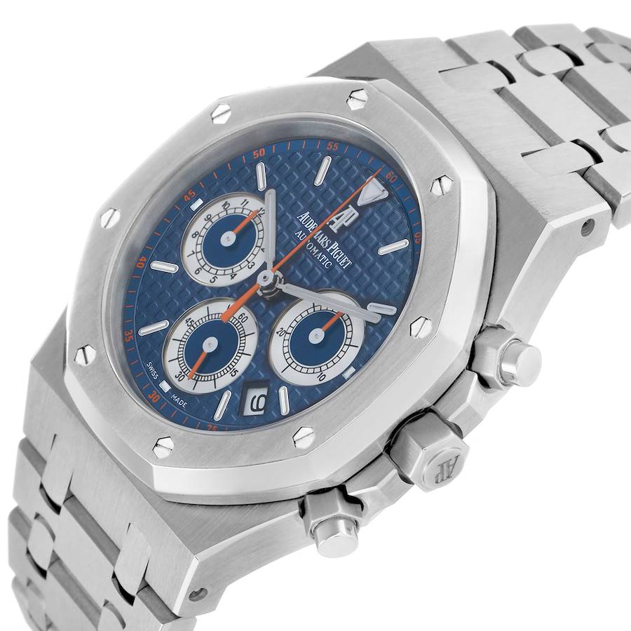Audemars Piguet Royal Oak 39mm Blue Dial Steel Mens Watch