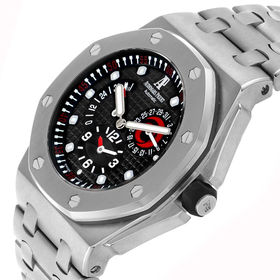 Audemars Piguet Royal Oak Alinghi LE Dual Time Steel Mens Watch