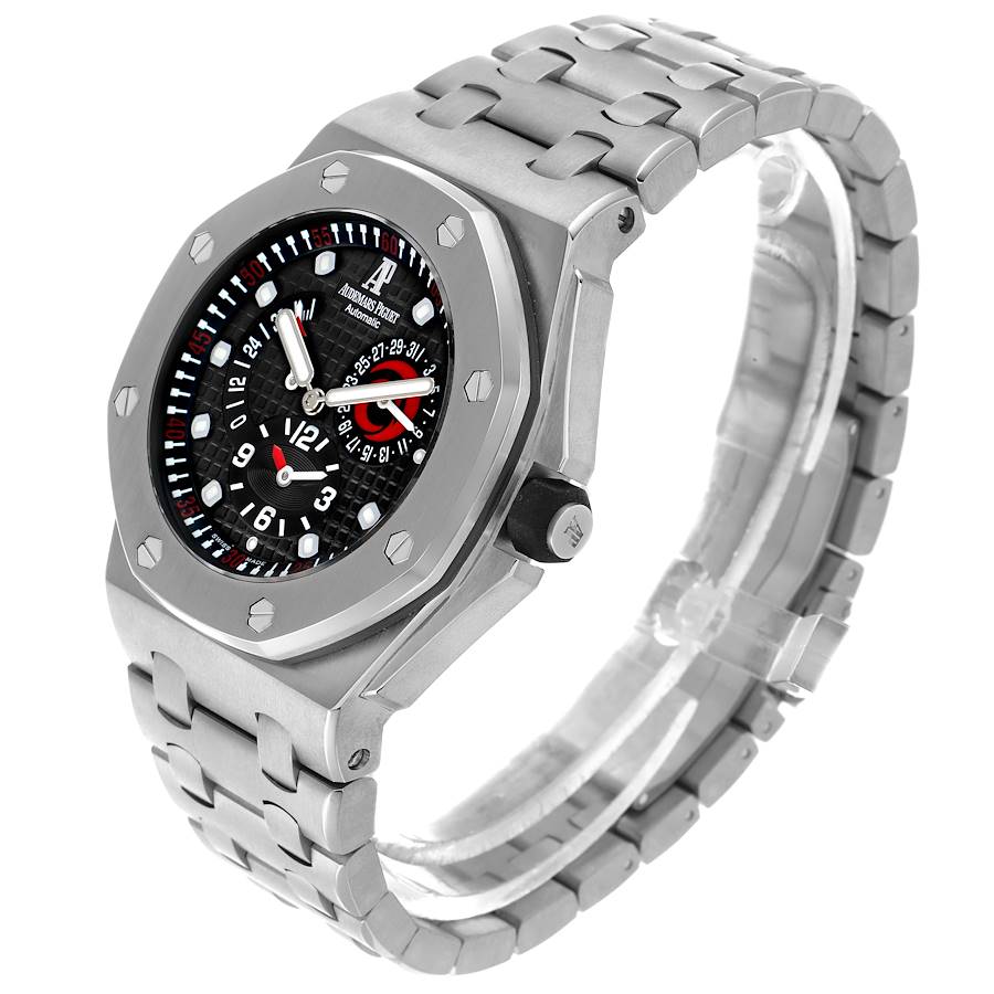 Audemars Piguet Royal Oak Alinghi LE Dual Time Steel Mens Watch