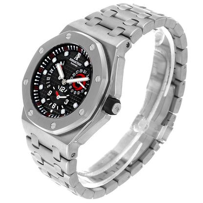 Audemars Piguet Royal Oak Alinghi LE Dual Time Steel Mens Watch