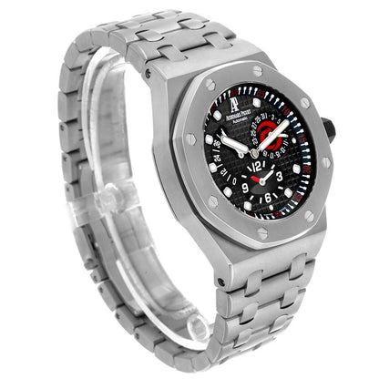 Audemars Piguet Royal Oak Alinghi LE Dual Time Steel Mens Watch
