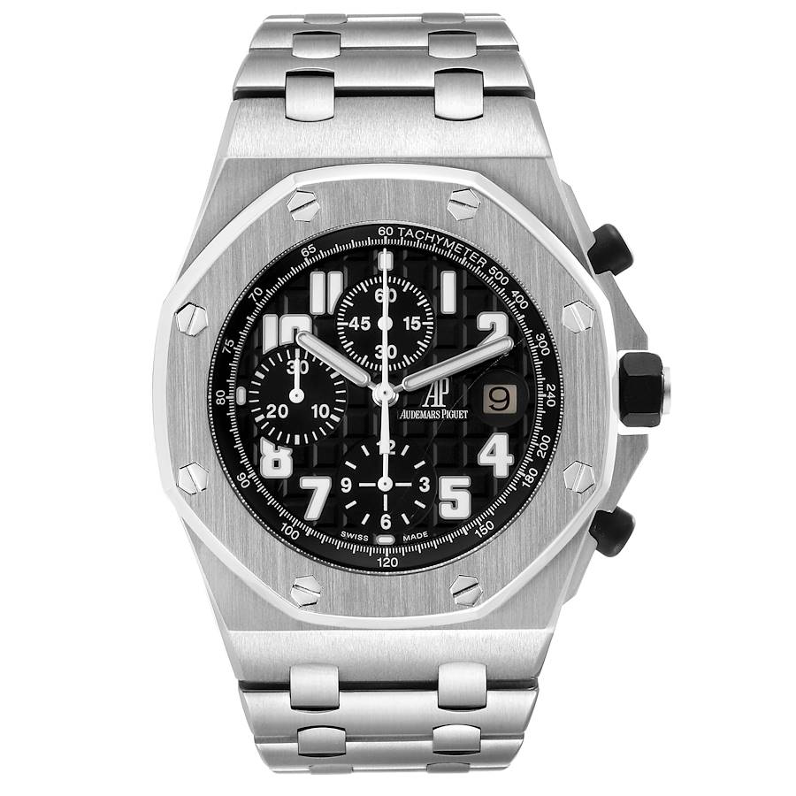 Audemars Piguet Royal Oak Offshore Black Dial Chronograph Watch