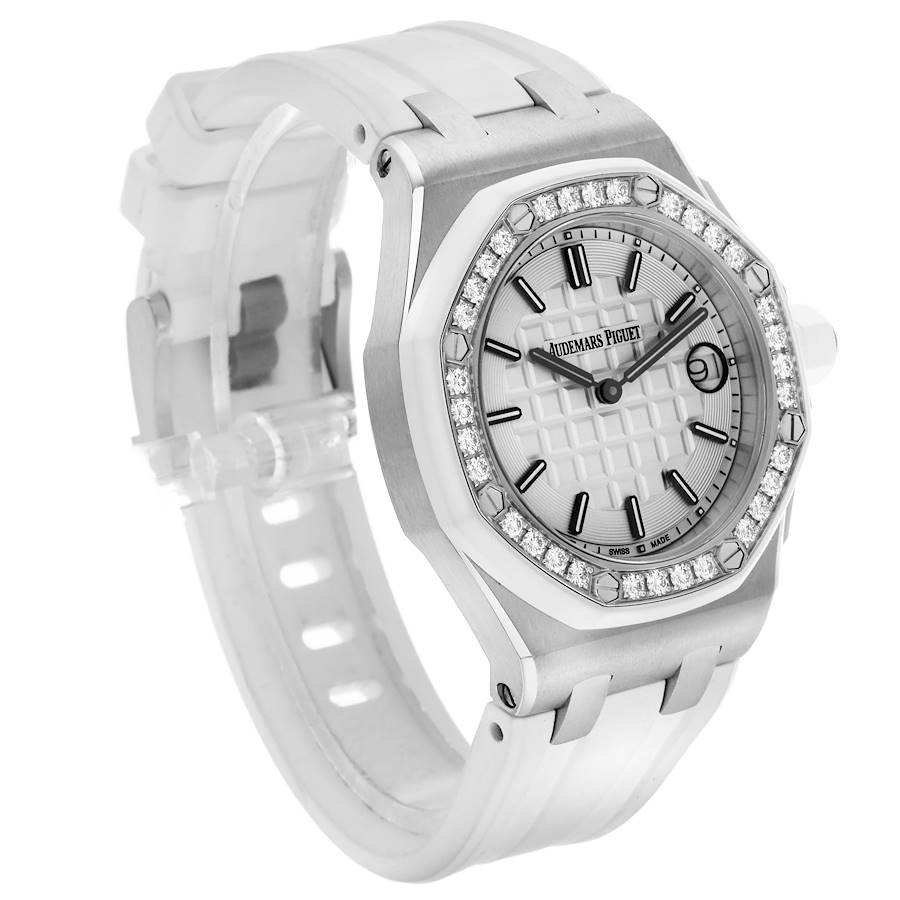 Audemars Piguet Royal Oak Offshore Steel 37 Diamond Ladies Watch