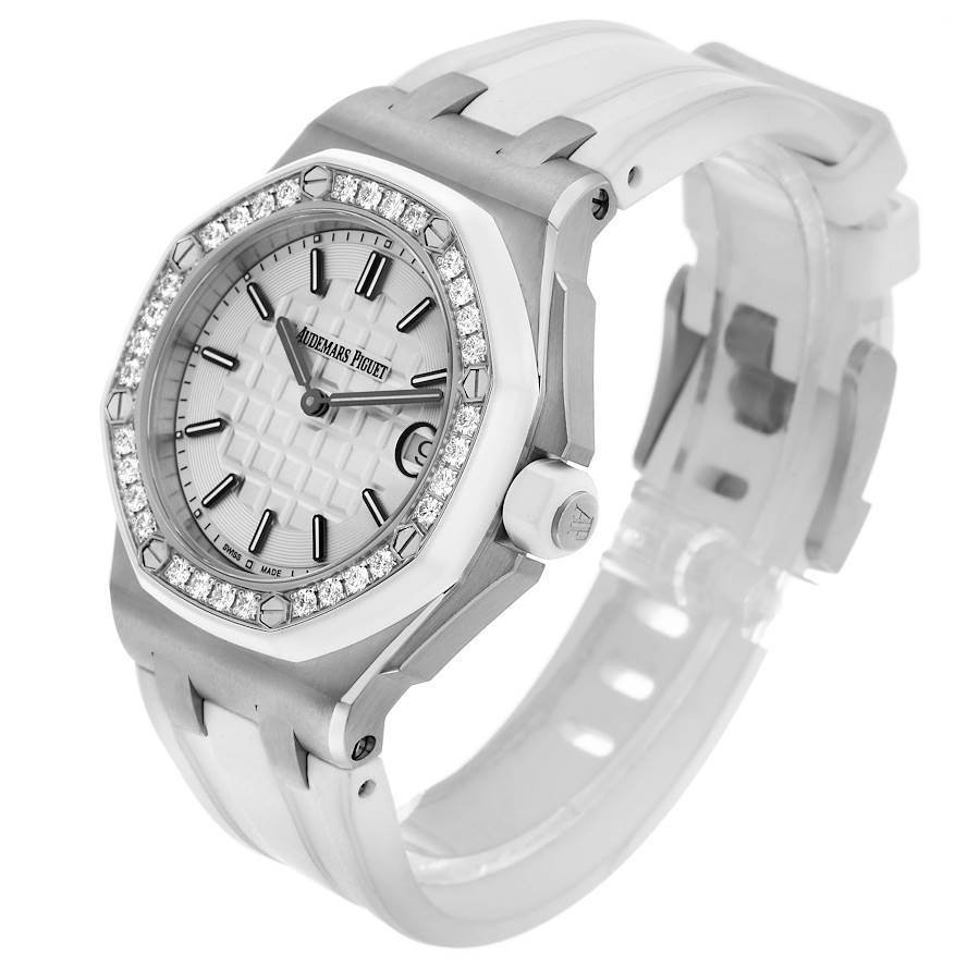 Audemars Piguet Royal Oak Offshore Steel 37 Diamond Ladies Watch