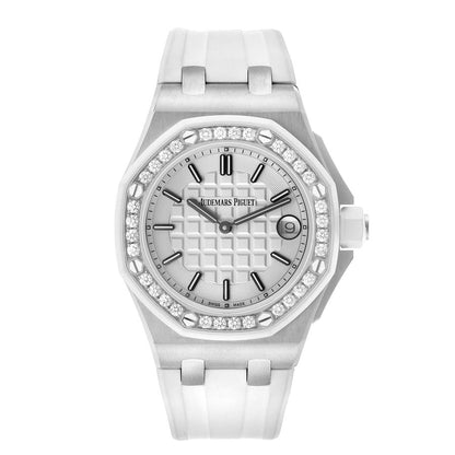 Audemars Piguet Royal Oak Offshore Steel 37 Diamond Ladies Watch