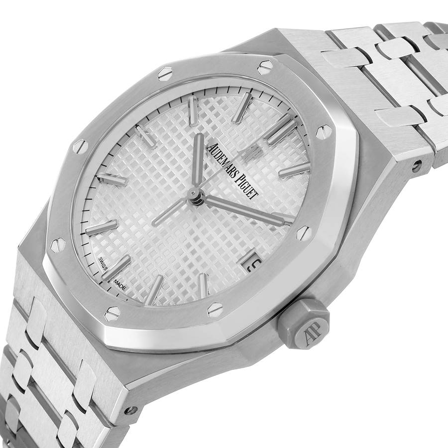 Audemars Piguet Royal Oak Silver Dial Steel Mens Watch
