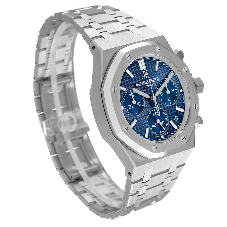 Audemars Piguet Royal Oak White Gold Blue Dial