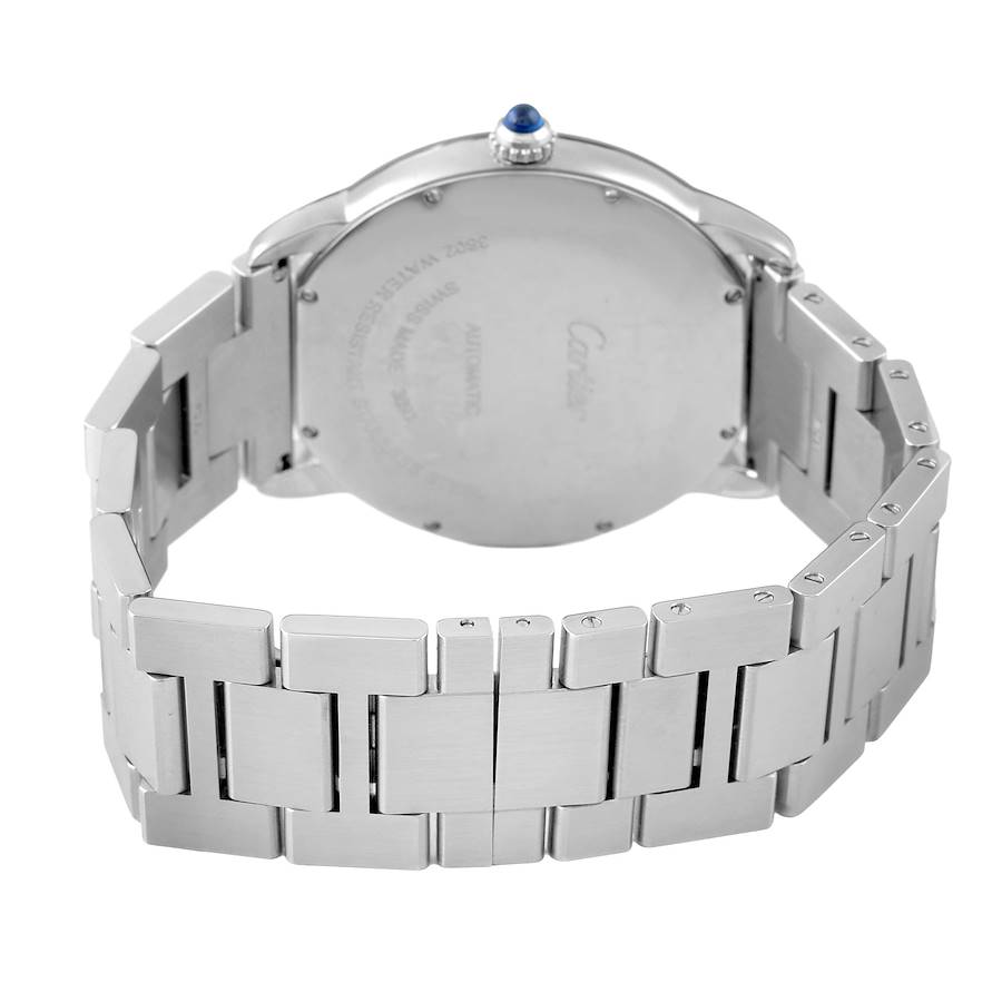 Cartier Ronde Solo XL Steel Blue Dial Mens Watch