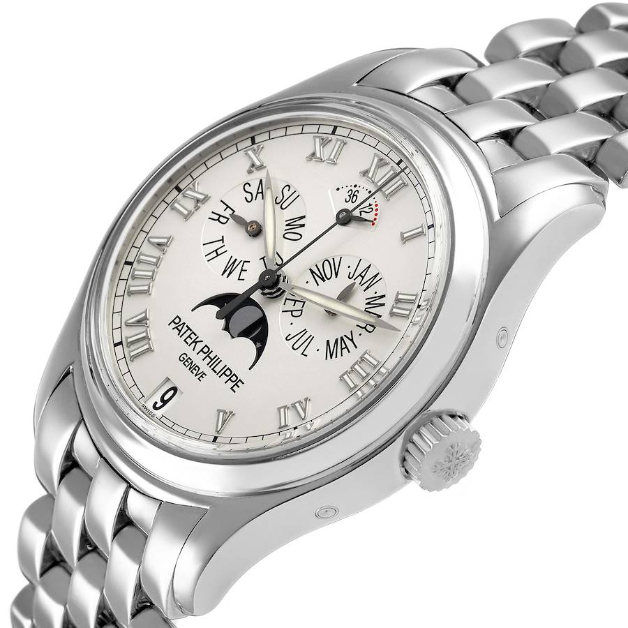 Patek Philippe Annual Calendar Moonphase White Gold
