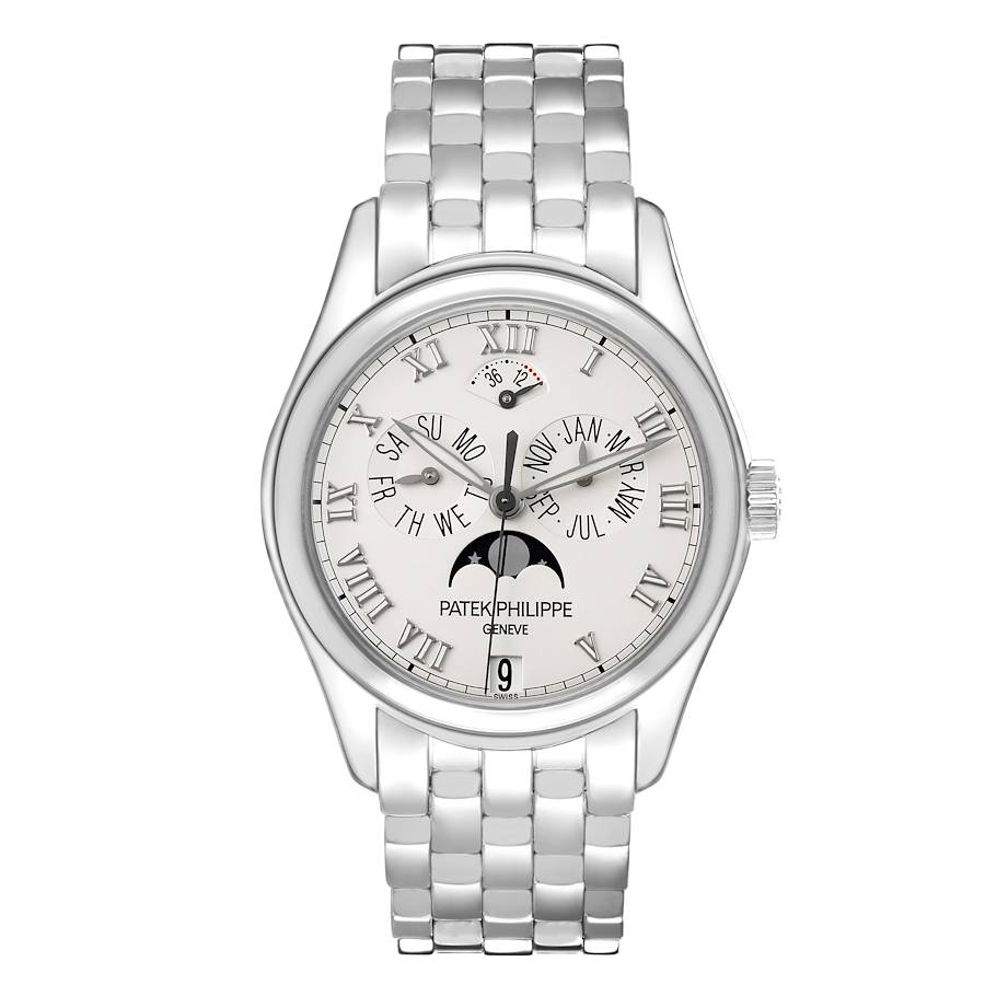 Patek Philippe Annual Calendar Moonphase White Gold