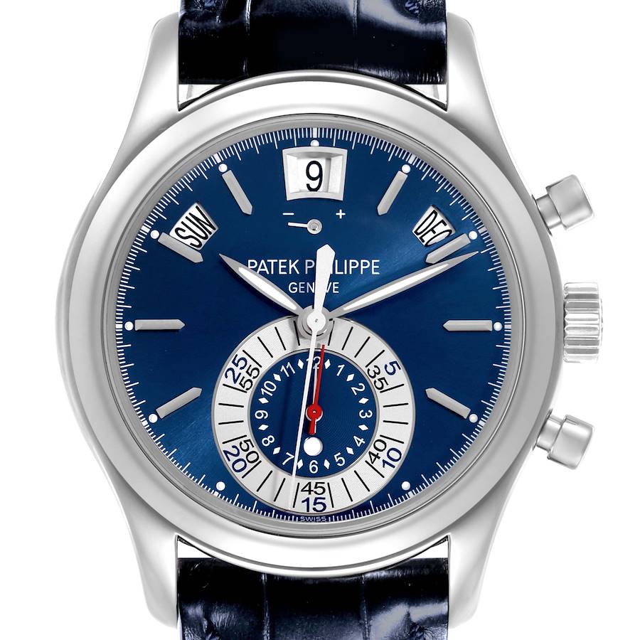 Patek Philippe Complications Annual Calendar Platinum Mens Watch