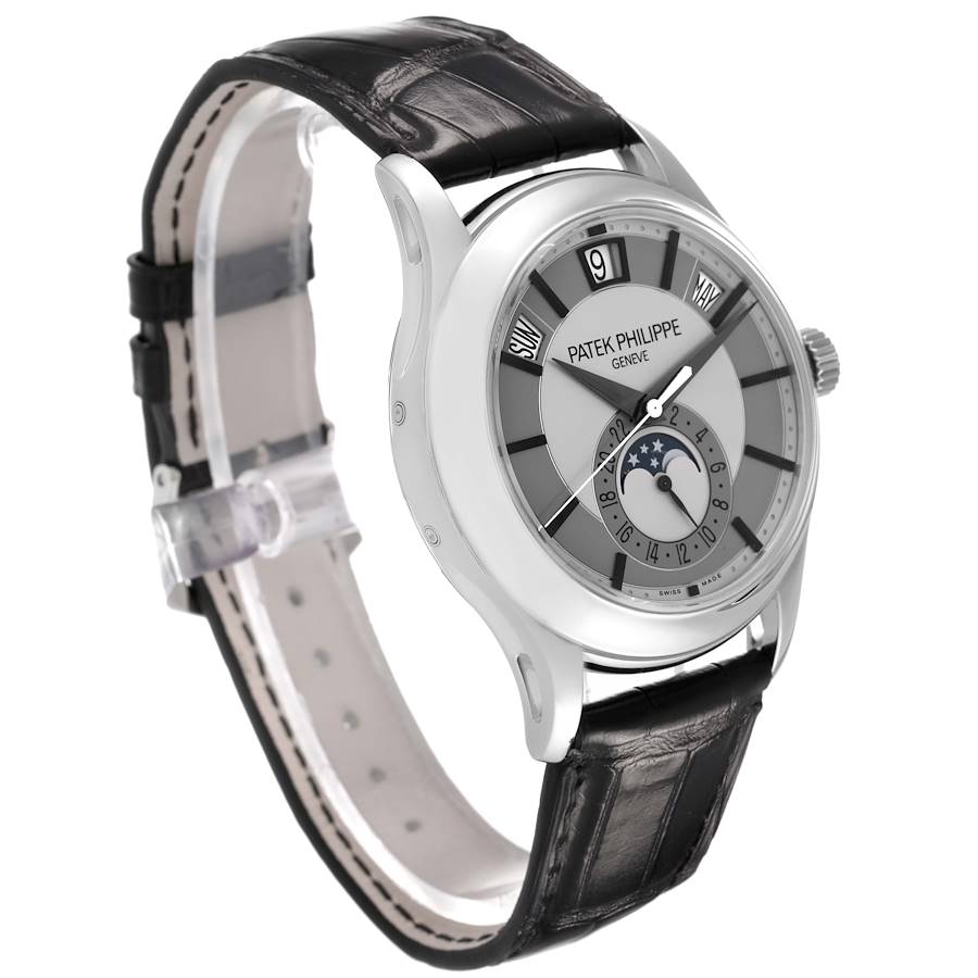 Patek Philippe Complications Annual Calendar White Gold Mens Watch