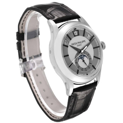 Patek Philippe Complications Annual Calendar White Gold Mens Watch