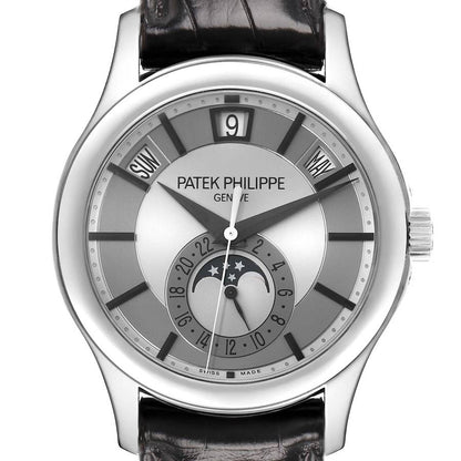 Patek Philippe Complications Annual Calendar White Gold Mens Watch