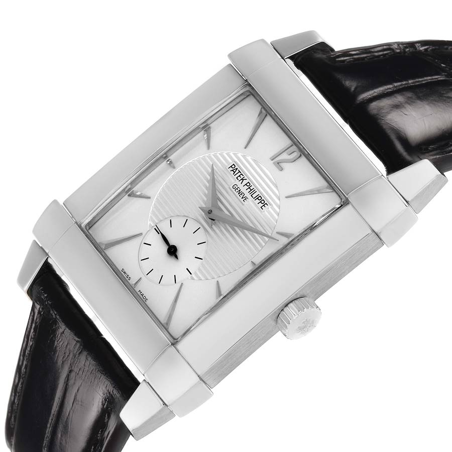 Patek Philippe Gondolo White Gold Silver Dial Mens Watch