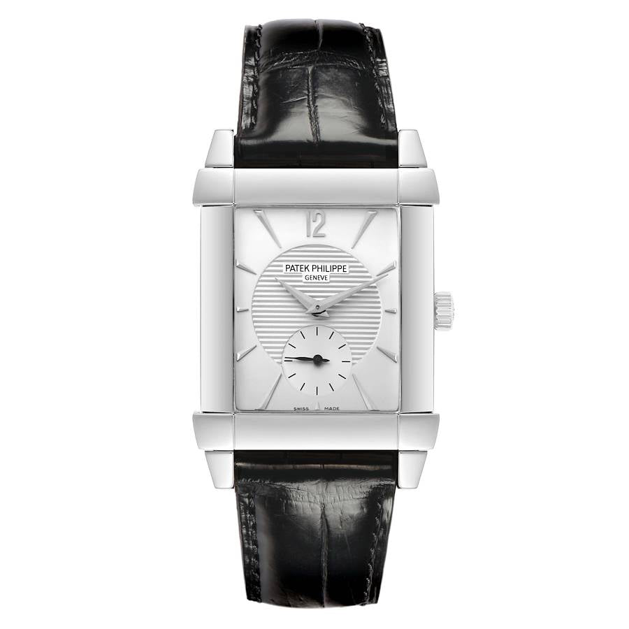 Patek Philippe Gondolo White Gold Silver Dial Mens Watch
