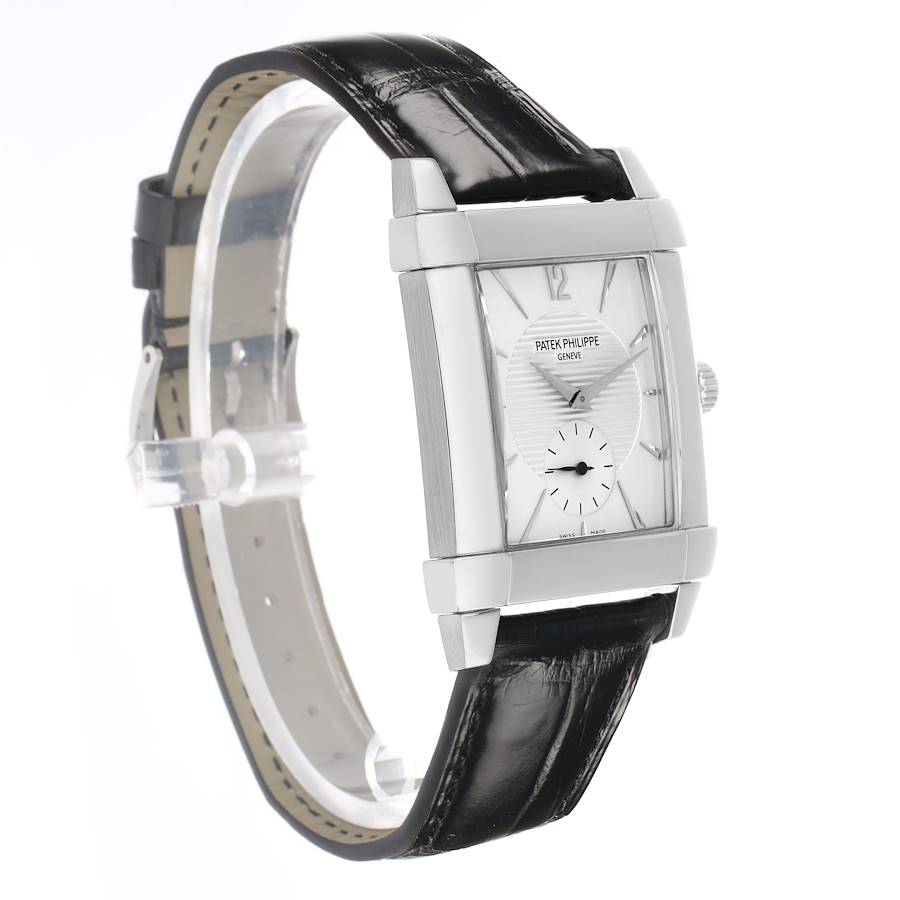 Patek Philippe Gondolo White Gold Silver Dial Mens Watch