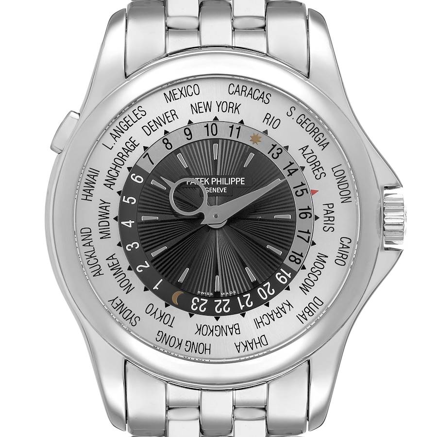 Patek Philippe World Time Complications White Gold
