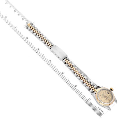 Rolex Datejust 26 Steel Yellow Gold Champagne Dial Ladies Watch