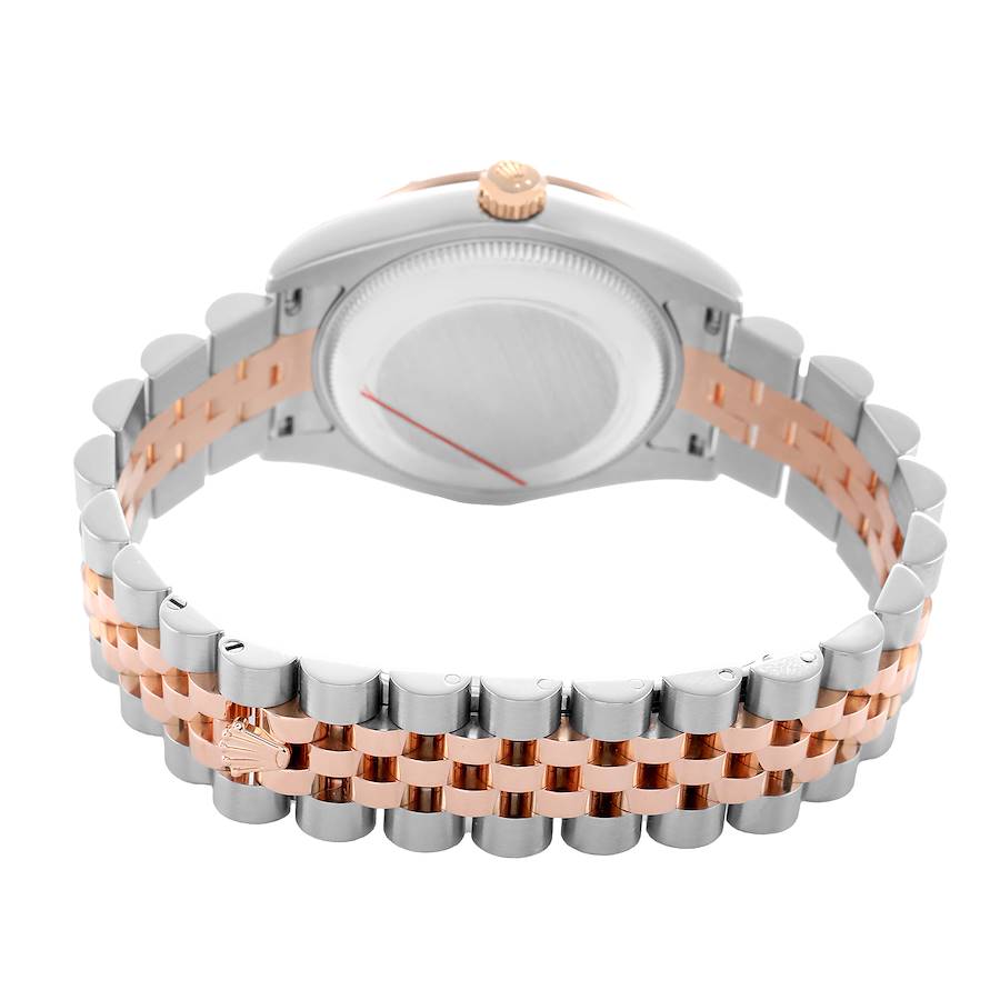 Rolex Datejust 31 Midsize Steel Rose Gold Diamond Ladies Watch
