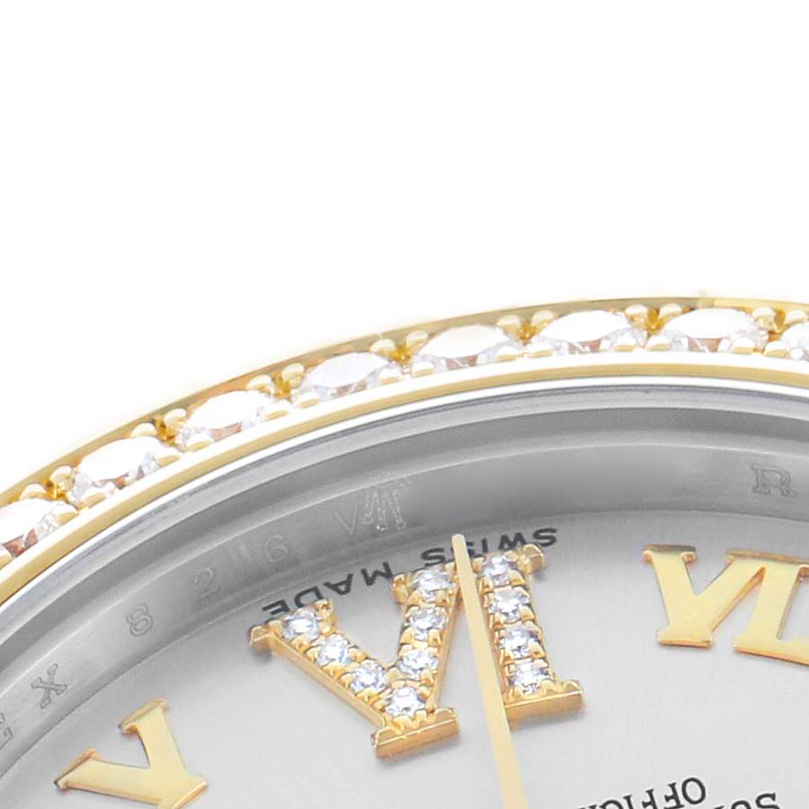 Rolex Datejust 31 Midsize Steel Yellow Gold Diamond Ladies Watch