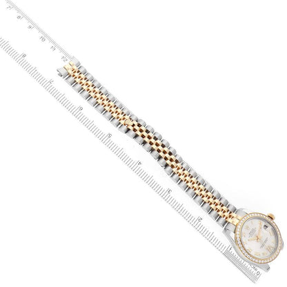 Rolex Datejust 31 Midsize Steel Yellow Gold Diamond Ladies Watch