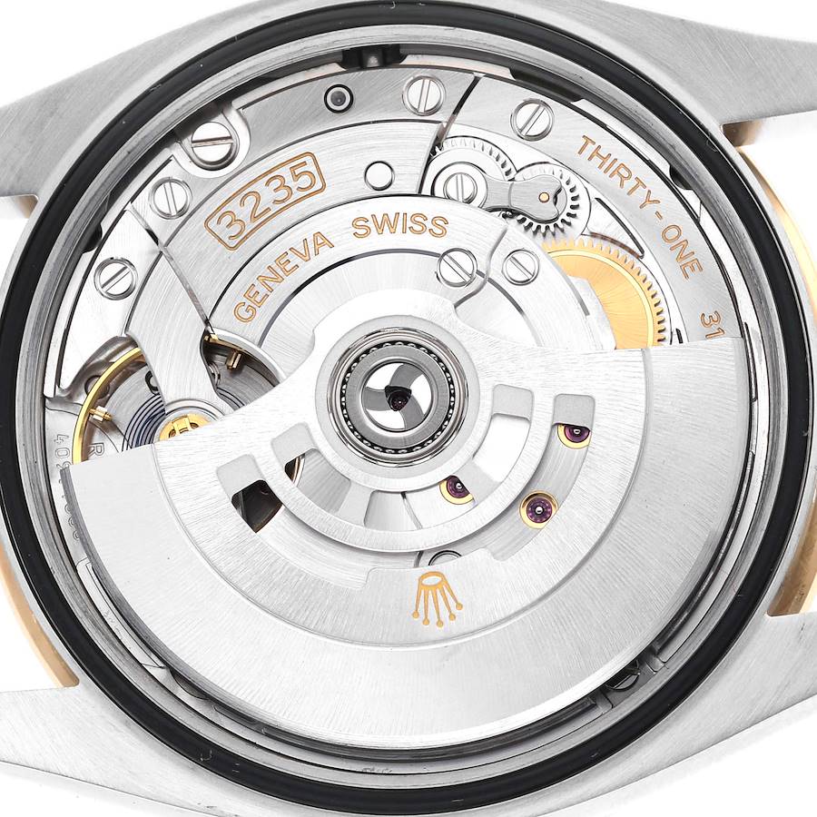 Rolex Datejust 36 Steel Yellow Gold Wimbledon Diamond Dial Watch