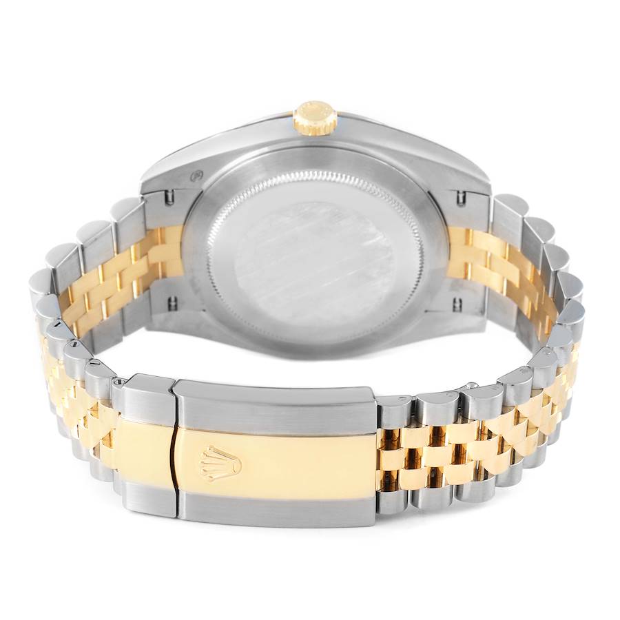 Rolex Datejust 41 Steel Yellow Gold Champagne Dial Mens Watch