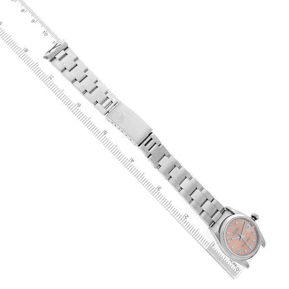 Rolex Datejust Midsize 31 Steel Salmon Dial Ladies Watch