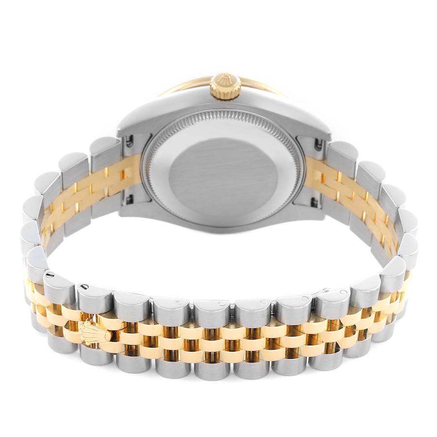 Rolex Datejust Midsize Steel Yellow Gold Diamond Ladies Watch