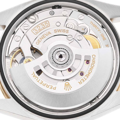 Rolex Datejust Steel Yellow Gold Champagne Dial Mens Watch