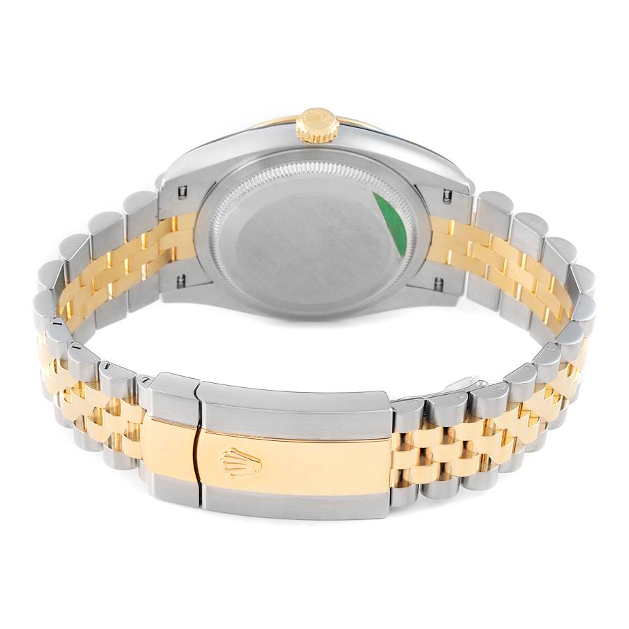 Rolex Datejust Steel Yellow Gold Champagne Dial Mens Watch