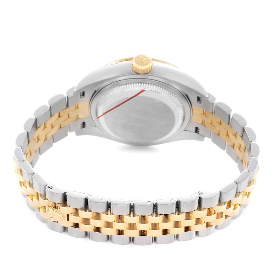 Rolex Datejust Steel Yellow Gold Diamond Ladies Watch