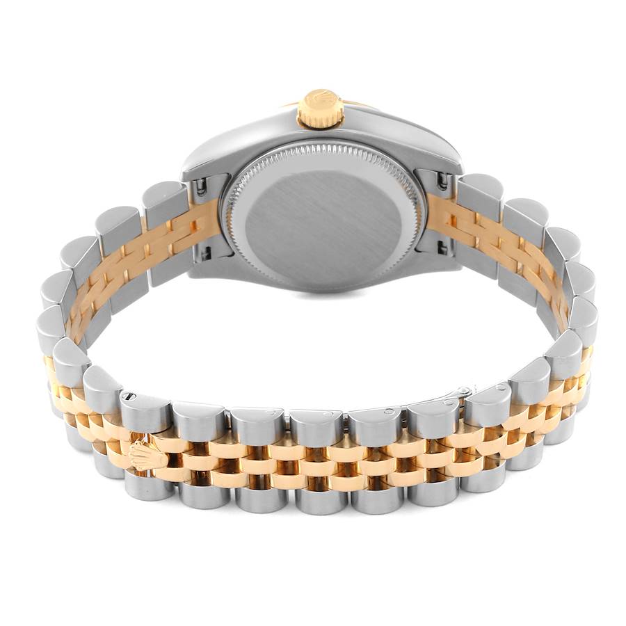 Rolex Datejust Steel Yellow Gold Slate Dial Ladies Watch