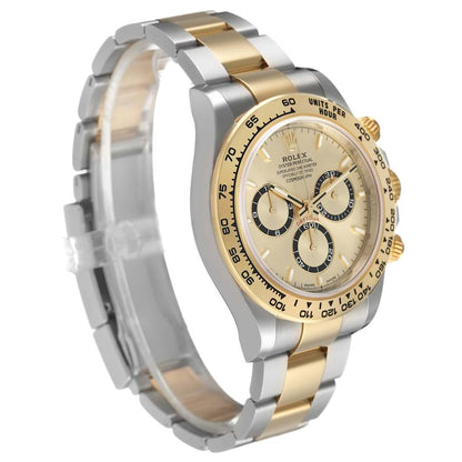 Rolex Daytona Champagne Dial Steel Yellow Gold Mens Watch