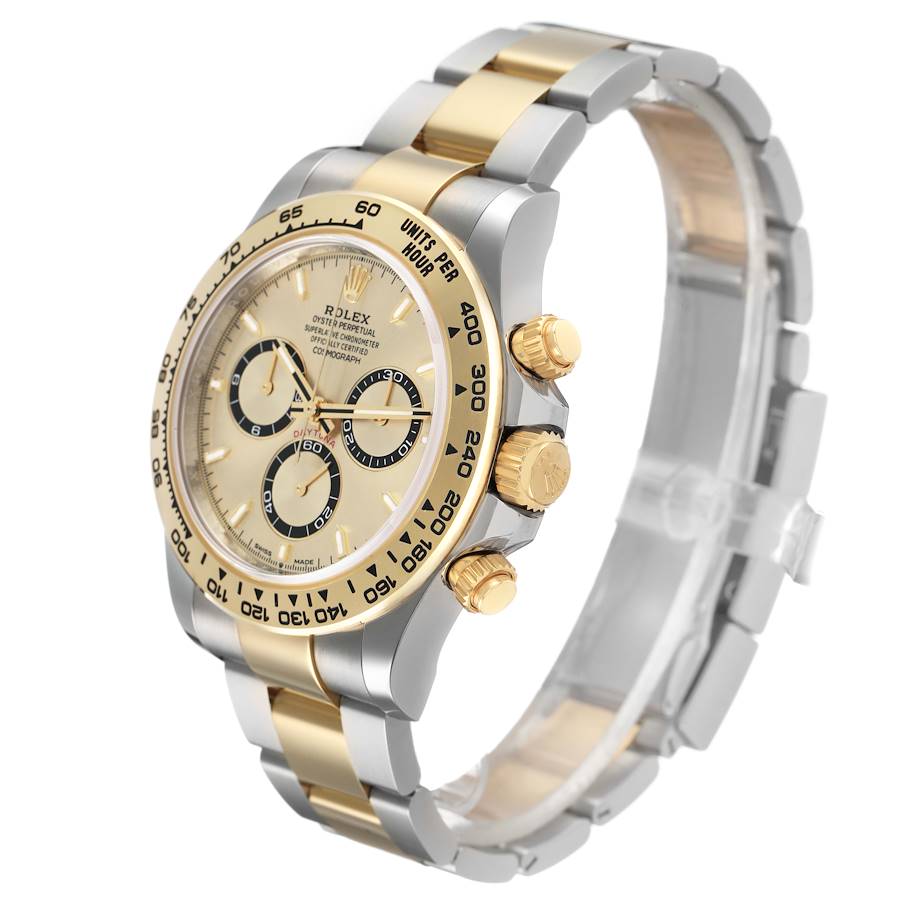 Rolex Daytona Champagne Dial Steel Yellow Gold Mens Watch