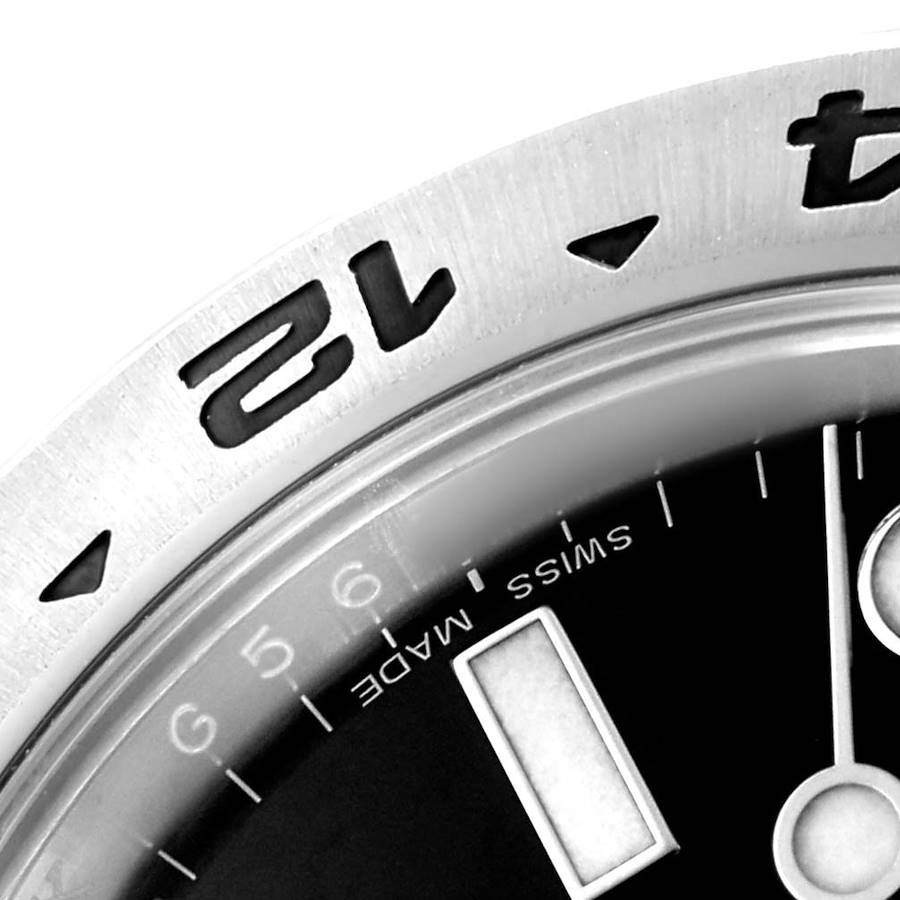 Rolex Explorer II 42 Steel Black Dial Mens Watch