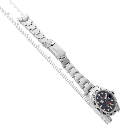 Rolex Explorer II 42 Steel Black Dial Mens Watch
