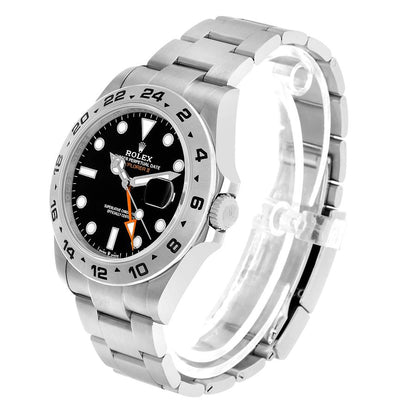 Rolex Explorer II 42mm Black Dial Steel Mens Watch