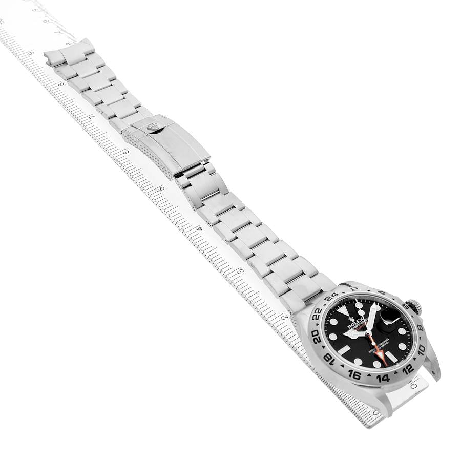 Rolex Explorer II 42mm Black Dial Steel Mens Watch