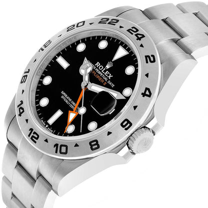 Rolex Explorer II 42mm Black Dial Steel Mens Watch