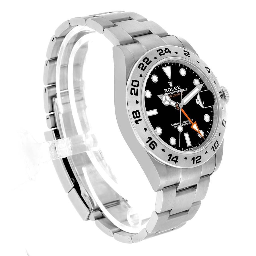 Rolex Explorer II 42mm Black Dial Steel Mens Watch