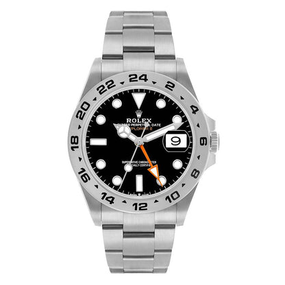 Rolex Explorer II 42mm Black Dial Steel Mens Watch