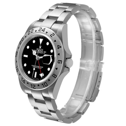 Rolex Explorer II Steel Black Dial Mens Watch